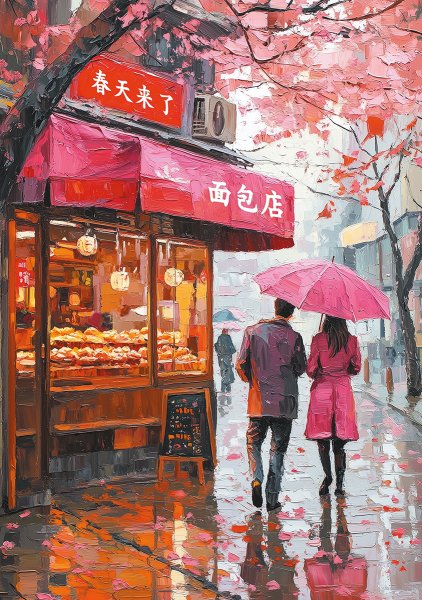 Пазл 1000 элементов ФРЕЯ "Весна в Шанхае" PZL-1000/86