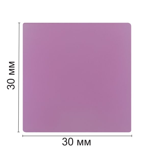 Гель для алмазной техники GAMMA силикон 3 x 3 см 4 шт, розовый, в пакете с картонным еврослотом SDT-04