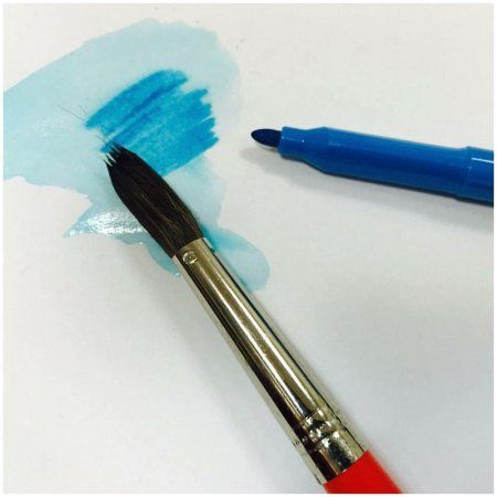 Фломастеры JOVI 12 цв смываемые, картон, европодвес RE-1612