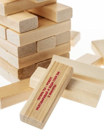 Настольная игра: Падающая башня "Бам-бум" KOR-01741