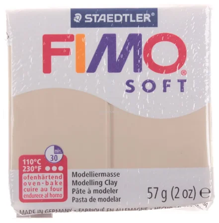 Полимерная глина FIMO Soft 57 г сахара 8020-s-57-70 Полимерная глина FIMO Soft 57 г сахара 8020-s-57-70