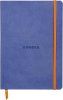 Блокнот RHODIARAMA Softcover A5 90 г/м2 80 л, в линию, на резинке, сапфировый RH-117408C
