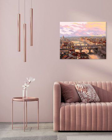 Набор для раскрашивания по номерам (холст на подрамнике) ФРЕЯ 50 х 40 см "Рассвет над городом" PNB/PL-111 Набор для раскрашивания по номерам (холст на подрамнике) ФРЕЯ 50 х 40 см "Рассвет над городом" PNB/PL-111