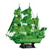 3D пазл CubicFun Серия "Корабли" Летучий Голландец, светится в темноте, 360 деталей UT-T4041h