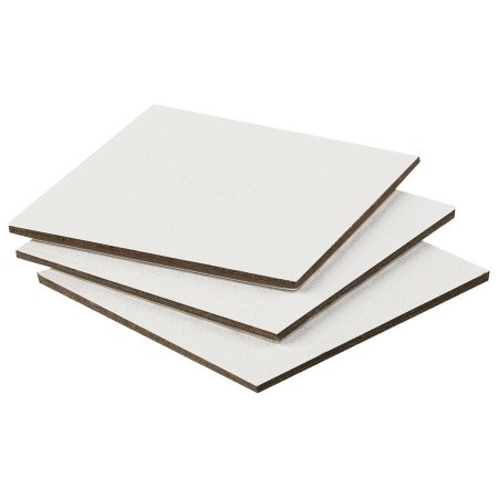 Набор холстов на картоне ГАММА "Студия" 100% хлопок 6.5 x 6.5 см 280 г/м2 3 шт мелкое зерно RE-28016565