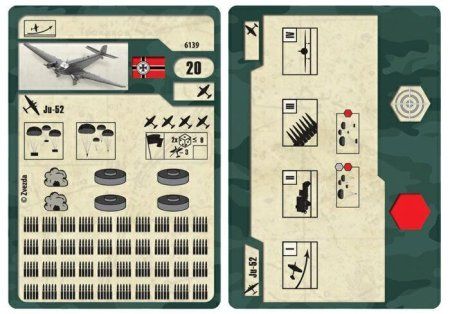 Сборная модель: Немецкий самолет Юнкерс Ю-52, З-6139