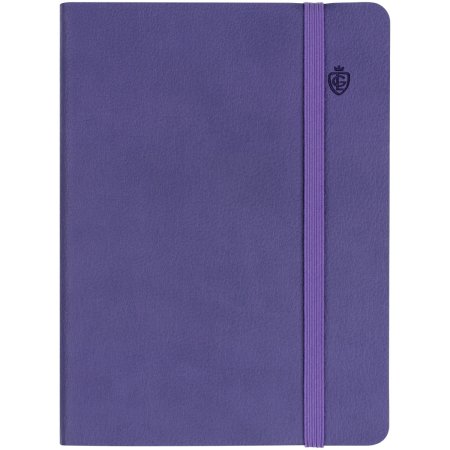 Записная книжка А6 80л. Greenwich Line "Classic. Lilac" ЛАЙТ, кожзам, с резинкой, фактурное тиснение, блок в клетку RE-NA6_50842 Записная книжка А6 80л. Greenwich Line "Classic. Lilac" ЛАЙТ, кожзам, с резинкой, фактурное тиснение, блок в клетку RE-NA6_50842