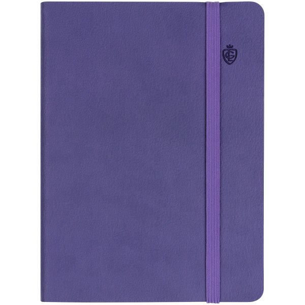 Записная книжка А6 80л. Greenwich Line "Classic. Lilac" ЛАЙТ, кожзам, с резинкой, фактурное тиснение, блок в клетку RE-NA6_50842 Записная книжка А6 80л. Greenwich Line "Classic. Lilac" ЛАЙТ, кожзам, с резинкой, фактурное тиснение, блок в клетку RE-NA6_50842