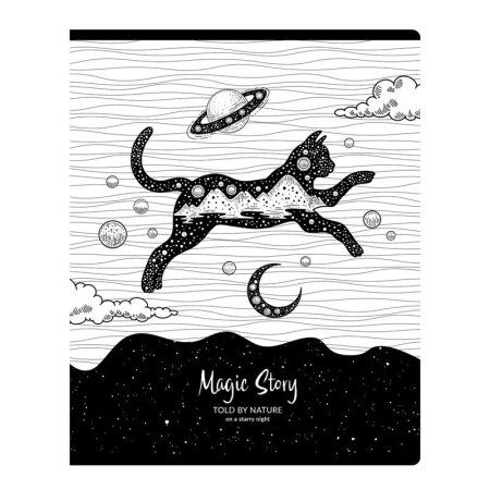 Тетрадь 48л. A5 клетка BG "Magic story" выб. лак RE-Т5ск48_вл 11079