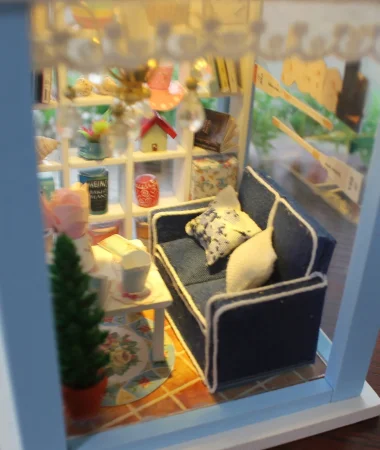 Румбокс: MiniHouse Фонарик "Беседка у моря" UD-M023K