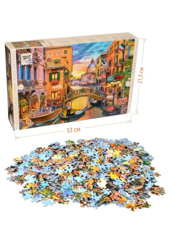 Пазл Step Puzzle 1000 "Romantic Travel. Венеция" EKS-791589