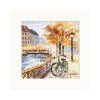 Набор для вышивания "Алиса" Осень в городе. Набережная 7 х 7 см 0-219