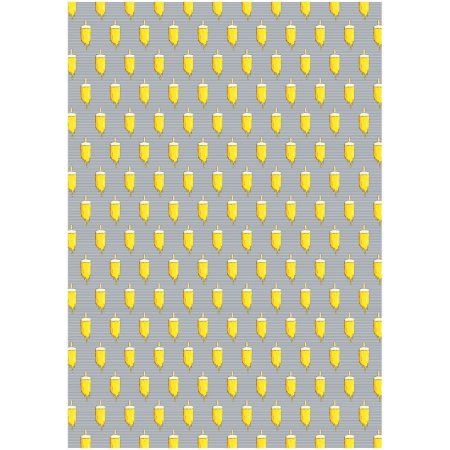 Упаковочная бумага глянцевая MESHU "Мороженое" 1л. 70 x 100 см 80 г/м2 RE-MS_53469