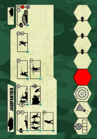 Сборная модель: Ягдпантера, сборка без клея З-6183