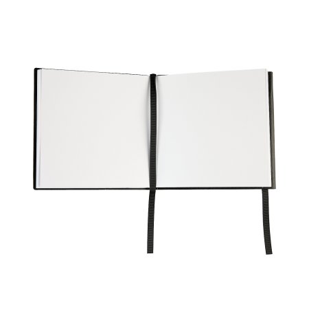 Скетчбук SKETCHMARKER Black&White два в одном, мягкая обложка черная 140 г/м2, 12 х 12 см, 40 л бумага белая, 70 г/м2 60 л бумага в точку MP24143002SM