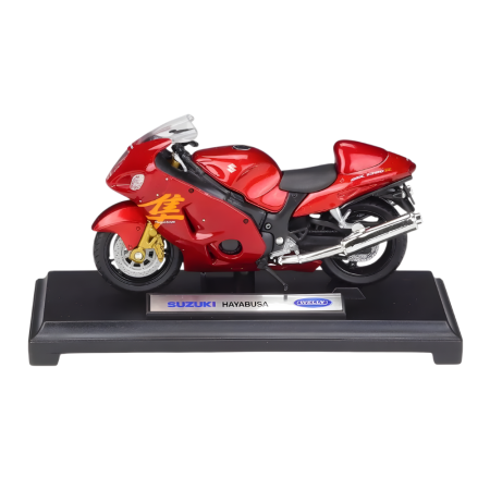 Мотоцикл WELLY 1:18 Suzuki Hayabusa, красный IT-12828PW