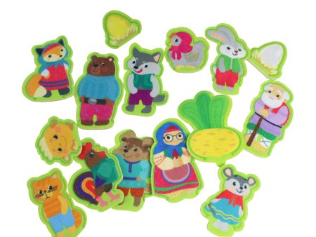 Пальчиковый кукольный театр "В гостях у сказки" 17 кукол KOR-03940