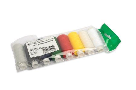 Швейные нитки (армированные) 40 ЛШ 200 м АССОРТИ 8 шт Времена года ШН-40ЛШ-врг