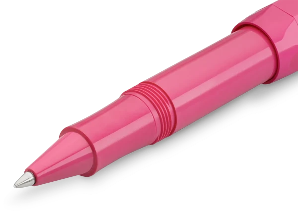 Ручка-роллер KAWECO SKYLINE Sport Pink розовый корпус в подарочной упаковке KAW-10000929