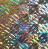 Фольга голографическая самоклеящаяся FOLIA 40 см x 1 м, 1 шт, 11 Magic silver/магический серебряный FL-310/11