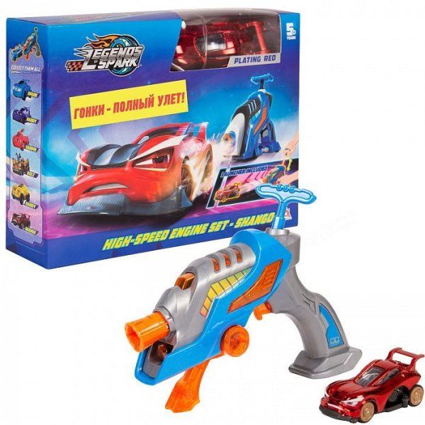 Легенды Спарка. Игровой набор бластер+машина Шанго. ТМ Legends of Spark ROS-38797
