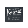 Набор картриджей Kaweco для перьевых ручек 6 штук Жемчужно-черный в картонной коробке KAW-10000257
