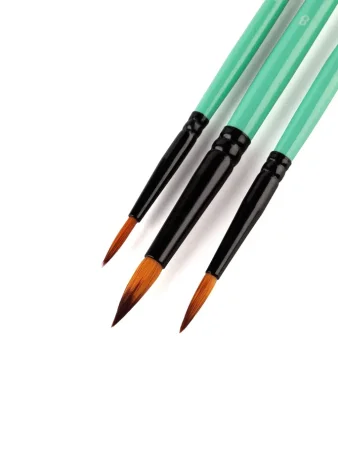 Набор кистей СТИХИЯ 3 шт круглые №2, 5, 8 MPST05002 Набор кистей СТИХИЯ 3 шт круглые №2, 5, 8 MPST05002