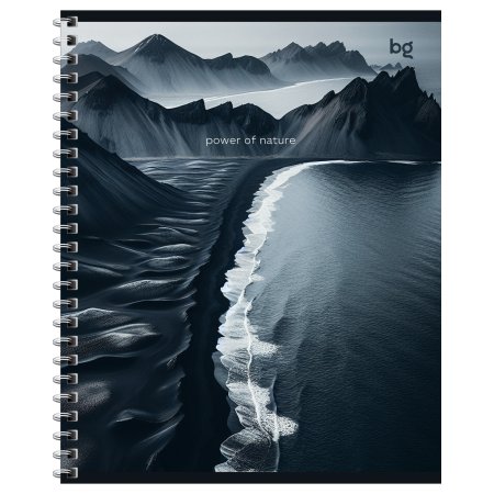 Тетрадь 48л. A5 клетка на гребне BG "Сила природы" эконом RE-Т5гр48_63521