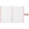 Записная книжка А5 96л. Greenwich Line "Pastel. Pink" ЛАЙТ, кожзам, скрытый гребень, блок в линию RE-NA5_51412