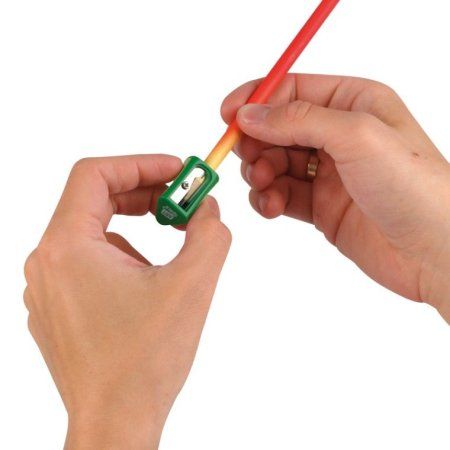 Точилка пластиковая ArtSpace "Light" 1 отверстие, ассорти RE-SR_44533