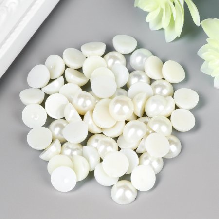 Набор для творчества половинка жемчужины d 0.8 см 20 г 1364527