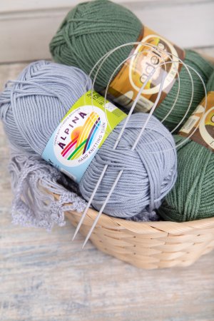 Спицы круговые VISANTIA VTC алюминий d 2.0 мм 100 см со спец.покрытием VTC-20