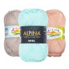 Пряжа ALPINA Ariel 98% акрил, 2% пайетки 1 x 50 г 150 ± 10 м