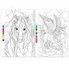 Раскраска по номерам "Волшебные единороги" А4 16 стр SIM-5298374 Раскраска по номерам "Волшебные единороги" А4 16 стр SIM-5298374