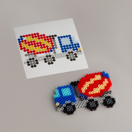 Термомозаика ТРИ СОВЫ "Машины помощники" инструменты и аксессуары, трафареты, карт.коробка RE-ThB_55658