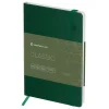 Записная книжка А6 80л. Greenwich Line "Classic. Olive" ЛАЙТ, кожзам, с резинкой, фактурное тиснение, блок в клетку RE-NA6_50596
