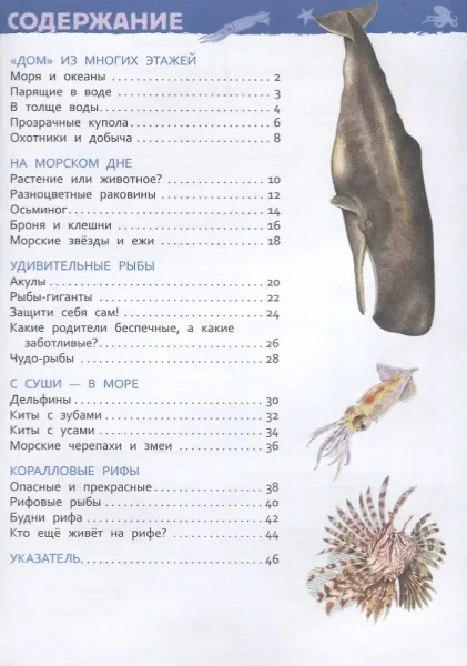 Книга: Подводный мир (Энциклопедия для детского сада) ROS-32825