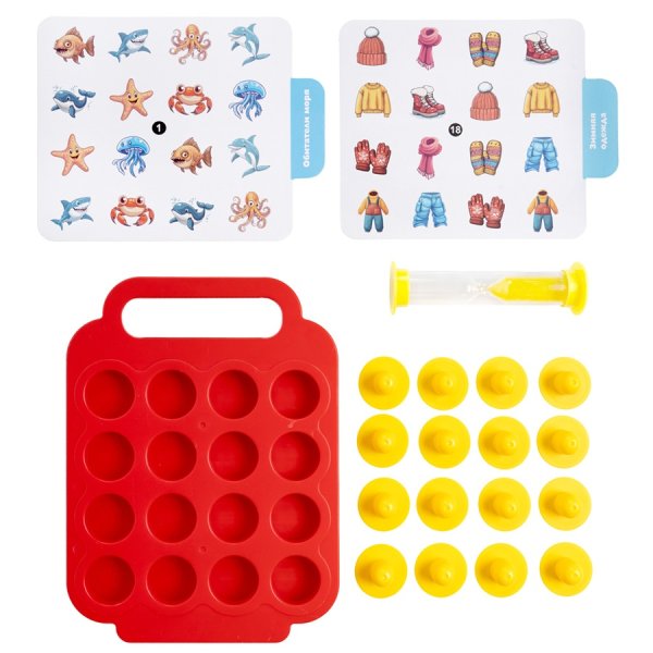 Настольная игра: Baby Toys "Мемо. Найди пару" 10 карточек KOR-70074