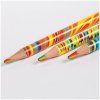 Карандаш с многоцветным грифелем Мульти-Пульти "Енот и радуга" круглый, заточенный, ассорти RE-CР_16497