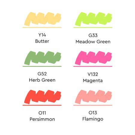 Набор маркеров SKETCHMARKER Basic 2 6 шт + коробка MPSM-6BAS2 Набор маркеров SKETCHMARKER Basic 2 6 шт + коробка MPSM-6BAS2