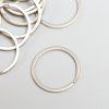 Основа для брелока кольцо плоское 20 шт металл серебро 3 х 3 см SIM-4438107 Основа для брелока кольцо плоское 20 шт металл серебро 3 х 3 см SIM-4438107