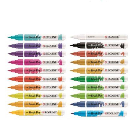 Маркер акварельный ECOLINE кисть Маркер акварельный ECOLINE кисть