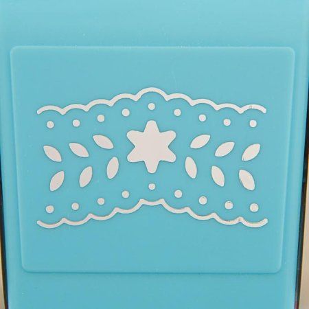 Дырокол фигурный для края вырубка 6 х 4 см "Цветочек и листочки" 17 х 12.5 х 4 см 1578493