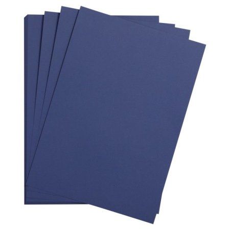 Бумага цветная CLAIREFONTAINE Maya 120 г/м2 A4 1 л, полуночный синий (midnight blue) RH-97357C