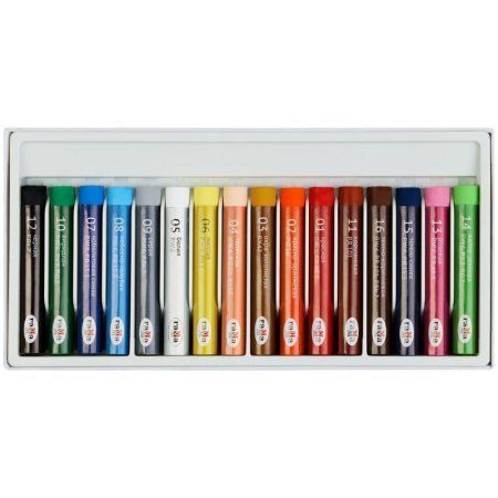 Пастель масляная ГАММА "Студия" 16 цв, картон. упаковка RE-160320206