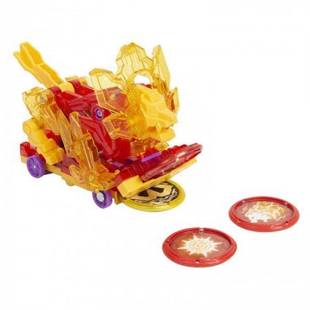 Дикие Скричеры. Машинка-трансформер Флэйминг Лайон S2. ТМ Screechers Wild ROS-39123