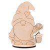 Заготовка для декорирования Mr.Carving Гном на подставке №1 9 х 4 х 0.4 см 0.4 см фанера ВД-1126