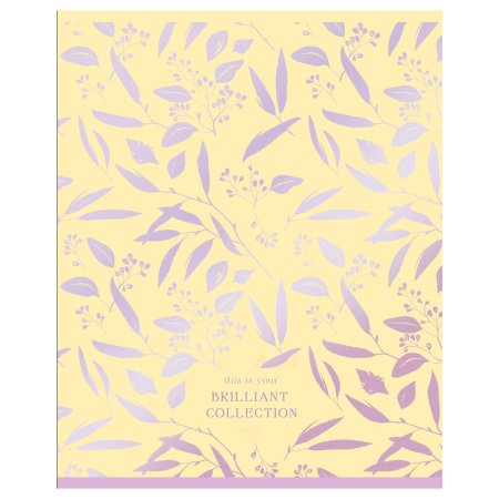 Тетрадь 48л. A5 клетка BG "Brilliant collection" тиснение фольгой RE-Т5ск48_тф_12734