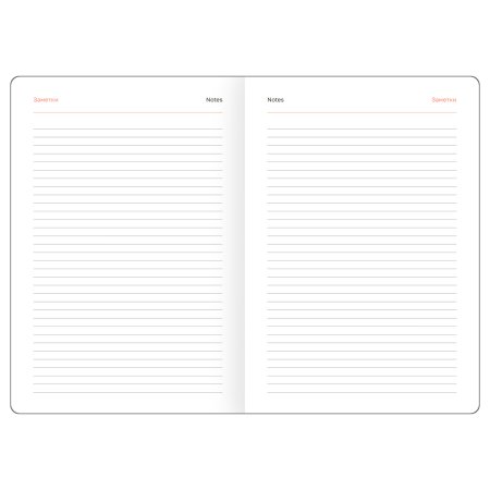 Ежедневник недатированный A4 160л. BG "Nebraska. Black" кожзам, твердый переплет, черный RE-DuA4_61021