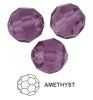 Бусины Чехия PRECIOSA 451-19-602 8 мм 1 шт 12 фиолетовый/amethyst Бусины Чехия PRECIOSA 451-19-602 8 мм 1 шт 12 фиолетовый/amethyst